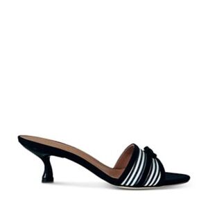 $725 Malone Souliers Tabitha Simmons x Malone Souliers Eloise Striped Sandals 36